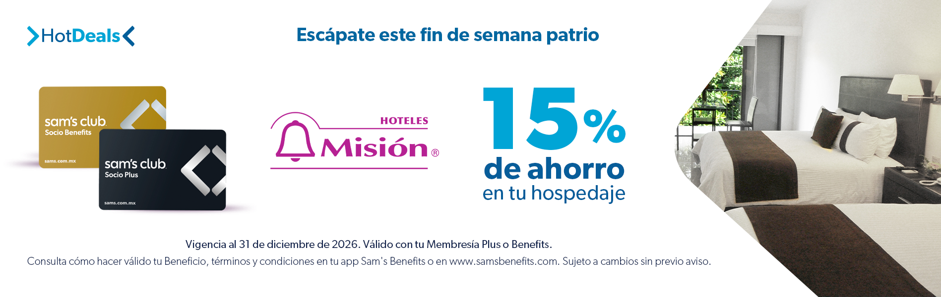 Sam's Club samsclub samsbenefits hazte socio cine viajes hot deals restaurantes educacion ropa accesorio mascotas salud entretenimiento fitness puntos